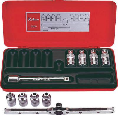 コーケン タップホルダーセット【3260】(ねじ切り工具・タップホルダ)【送料無料】