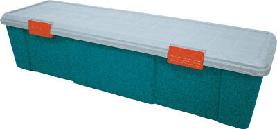 ＩＲＩＳ ＲＶＢＯ×（深型） 1150×350×280 グレー／ダークグリーン【RV1150D】(収納用品・道具箱)【送料無料】