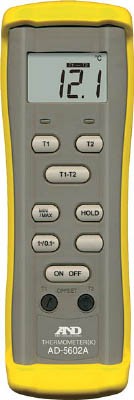A&D 熱電対温度計(Kタイプ)【AD5602A】(計測機器・温度計・湿度計)【送料無料】