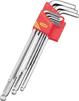 ＴＯＮＥ マスターツールロングボールポイントＬ形レンチセット 吋目 9ｐｃｓ【BLB900】【送料無料】