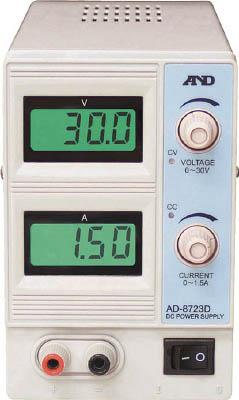 Ａ＆Ｄ 直流安定化電源 30Ｖ 1．5Ａ【AD8723D】(電気・電子部品・電源装置)【送料無料】