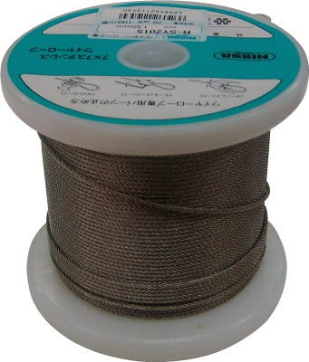 ニッサチェイン ステンレスワイヤーロープ 1．0ｍｍ×150ｍ【TSY-10-150】(建築金物・工場用間仕切り・ワイヤロープ)【送料無料】の通販は