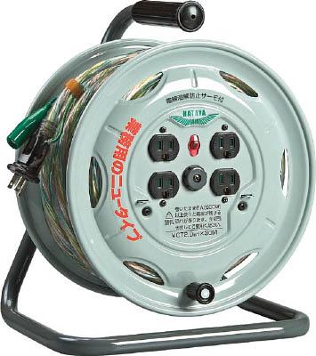 ハタヤ 業務用戦力リール 単相100Ｖアース付 30ｍ【GM-30K】(コードリール・延長コード・コードリール100Ｖ)【送料無料】