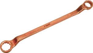 ＨＡＭＡＣＯ 両口メガネレンチ（60度）【CBMM-2224】(防爆・絶縁工具・レンチ・スパナ（防爆）)【送料無料】