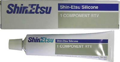 信越 シーリング 低分子シロキサン低減タイプ 中粘度 100ｇ ホワイト【KE3497W-100】(接着剤・補修剤・工業用シーリング剤)【送料無料】