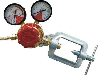 ヤマト 全真鍮製アセチレン調整器 ＹＲ−71【N-YR71】(溶接用品・ガス調整器)【送料無料】