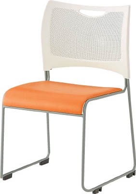 ＴＲＵＳＣＯ ミーティングチェア オレンジ【TMC-OR】(オフィス家具・会議用チェア)【送料無料】の通販は