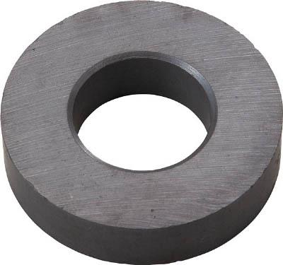 ＴＲＵＳＣＯ フェライト磁石 外径55ｍｍＸ厚み12ｍｍ 10個入り【TF55RA-10P】(マグネット用品・マグネット素材)【送料無料】