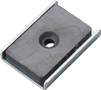 ＴＲＵＳＣＯ キャップ付フェライト磁石90ｍｍＸ18．8ｍｍＸ6ｍｍ 10個入【TFC90KA-10P】(マグネット用品・マグネット素材)【送料無料】