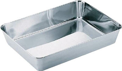 ＴＲＵＳＣＯ ステンレス深型角バット 4枚取【T-QB-3】(ボトル・容器・バット・ボール)【送料無料】