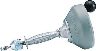 ＲＩＤＧＥ ハンドスピンナー バルブオーガー型 Ｋ−25−ＢＰ【58890】(水道・空調配管用工具・排水管掃除機)【送料無料】