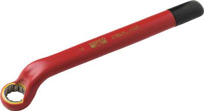 バーコ 1000Ｖ絶縁仕様オフセット片口メガネ 19ｍｍ【2MV-19】(防爆・絶縁工具・レンチ・スパナ（絶縁）)【送料無料】