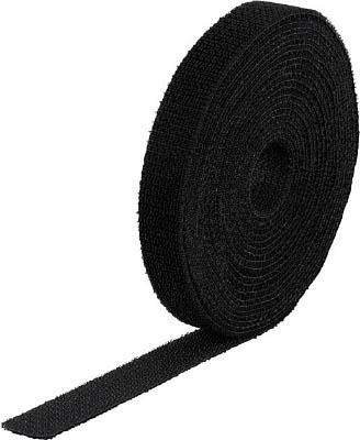 ＴＲＵＳＣＯ マジック結束テープ 両面 黒 40ｍｍ×25ｍ【MKT-40250-BK】(梱包結束用品・結束バンド)【送料無料】の通販は