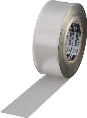 ＴＲＵＳＣＯ スーパーアルミ箔粘着テープ 100ｍｍ×50ｍ ツヤなし【TRAT100-2】(テープ用品・配管・補修テープ)【送料無料】