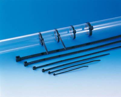 ヘラマンタイトン ＡＢタイ 幅4．8Ｘ長さ383ｍｍ 100本入 屋外用【AB380-W】(電設配線部品・ケーブルタイ)【送料無料】