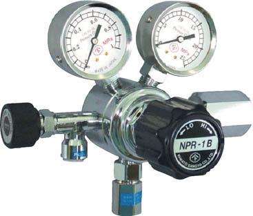 分析機用圧力調整器 ＮＰＲ−1Ｂ【NPR1BTRC12】(溶接用品・ガス調整器)【送料無料】
