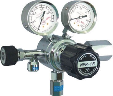 分析機用圧力調整器 ＮＰＲ−1Ｂ【NPR1BTRC13】(溶接用品・ガス調整器