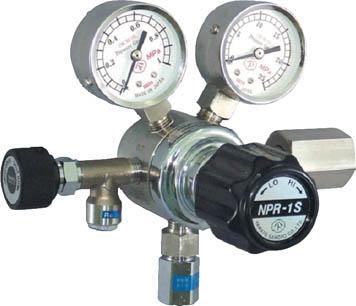 分析機用圧力調整器 ＮＰＲ−1Ｓ【NPR1STRC11】(溶接用品・ガス調整器)(代引不可)【送料無料】