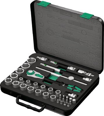 Ｗｅｒａ 8100ＳＣ2 サイクロップラチェットセット 1／2【3645】(レンチ・スパナ・プーラ・ソケットレンチセット)【送料無料】