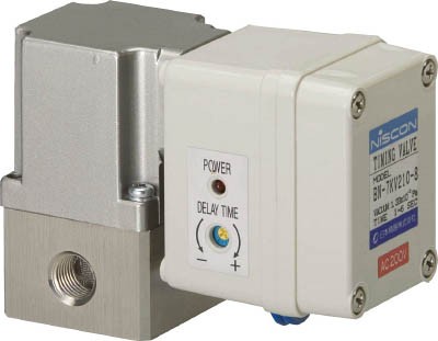 日本精器 真空破壊弁8AAC200V7KVシリーズ【BN-7KV210A-8-E-200】(空圧・油圧機器・真空発生機器)【送料無料】の通販は