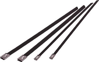 ＴＲＵＳＣＯ コーティングステンレスケーブルタイ Ｗ7．9Ｘ127Ｌ 100本入【TBSTC-127L】(電設配線部品・ケーブルタイ)【送料無料】