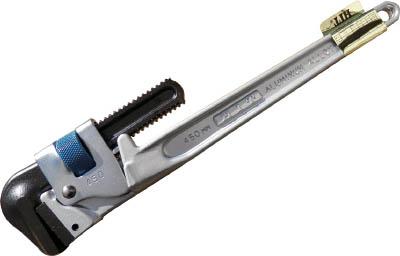ＨＩＴ ブルーアルミパイプレンチ 白管 被覆管 兼用 600ｍｍ【ALP600J】(水道・空調配管用工具・パイプレンチ)【送料無料】