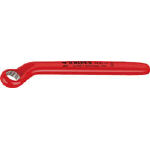 ＫＮＩＰＥＸ 絶縁片口メガネレンチ 24ｍｍ【9801-24】(防爆・絶縁工具・レンチ・スパナ（絶縁）)【送料無料】