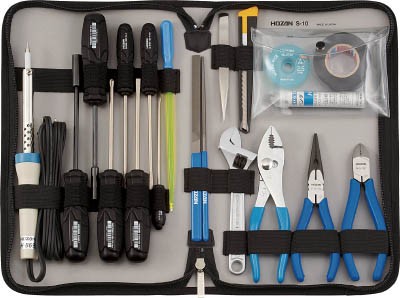 ＨＯＺＡＮ 工具セット20点【S-10】(工具セット・ツールキット)【送料無料】の通販は
