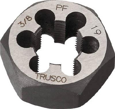 ＴＲＵＳＣＯ 六角サラエナットダイス ＰＦ3／4−14【TD6-3/4PF14】(ねじ切り工具・ねじ山修正工具)【送料無料】