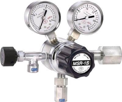 分析機用二段圧力調整器 ＭＳＲ−1Ｓ【MSR1S12TRC】(溶接用品・ガス調整器)(代引不可)【送料無料】