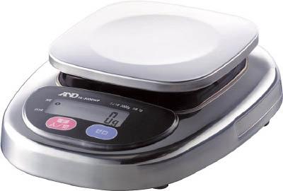 Ａ＆Ｄ 防塵・防水デジタルはかりウォーターボーイ皿寸法128×128ｍｍ【HL3000WP】(計測機器・はかり)【送料無料】