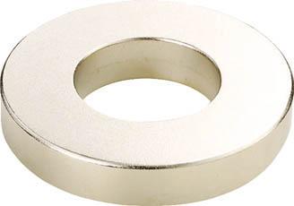 ＴＲＵＳＣＯ ネオジム磁石 外径10ｍｍＸ穴径5ｍｍＸ厚5ｍｍ 10個入【TN10-5RA-10P】(マグネット用品・マグネット素材)【送料無料】