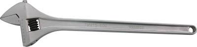 ＴＲＵＳＣＯ ワイドモンキーレンチ15°タイプ 600ｍｍ【TWM15-600】(レンチ・スパナ・プーラ・モンキーレンチ)【送料無料】