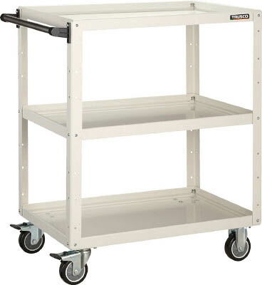 ＴＲＵＳＣＯ イーグルワゴン 750Ｘ500ＸＨ600 ウレタン車輪 Ｗ色【EGW-672U-W】(ツールワゴン・ボルト式ワゴン)【送料無料】