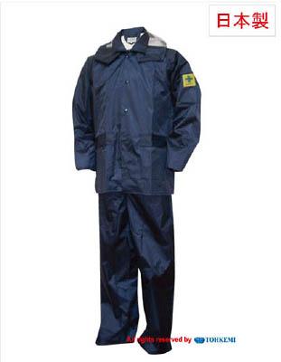 トオケミ トオケミ チャージアウトコート ネイビー 3L【49000-3L】(保護具・雨具)【送料無料】