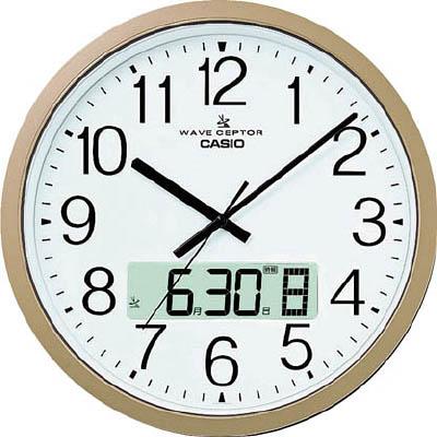 カシオ 電波掛け時計【IC-4100J-9JF】(OA・事務用品・掛時計)【送料無料】