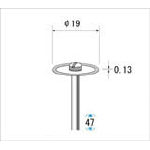 ナカニシ 電着ダイヤモンドディスク【14031】(電動工具・油圧工具・マイクログラインダー)【送料無料】
