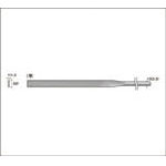 ナカニシ 精密鉄鋼ヤスリ 中目 平 3本入【57301】(電動工具・油圧工具・マイクログラインダー)【送料無料】