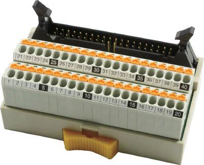 東洋技研 スプリングロック式コネクタ端子台【PCX-1H40-TB40-K-CPU】(電気・電子部品・端子台)【送料無料】