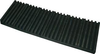 ＴＲＵＳＣＯ 防振パット 耐熱・耐油性 ベルトタイプ 10Ｘ600Ｘ1000【OHL-10-600CR】(機械部品・防振材)【送料無料】
