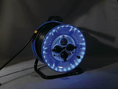 日動 日動 防雨型電工ドラム ＬＥＤラインドラム 緑【NPWL-EB33-G】(コードリール・延長コード・コードリール防雨型)【送料無料】の通販は
