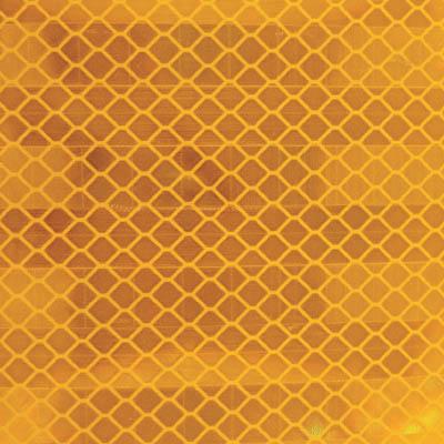 ＴＲＵＳＣＯ 超高輝度反射シート プリズム型 455ｍｍＸ227ｍｍ 黄【HS-4522P Y】(安全用品・標識・サインプレート)【送料無料】