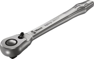 Ｗｅｒａ 8004Ａ サイクロップラチェット「メタル」 1／4 チェンジレバー【4004】(レンチ・スパナ・プーラ・ラチェットハンドル)