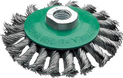 ＬＥＳＳＭＡＮＮ ノットベベルブラシ Φ115 ステンレス線 0．5【472854】(研削研磨用品・カップブラシ)【送料無料】 5,820円