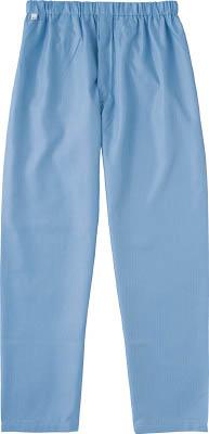 ＴＲＵＳＣＯ 制電糸グリッド仕様パンツ ブルー Ｌ【TCLGP-B-L】(理化学・クリーンルーム用品・クリーンルーム用ウェア)