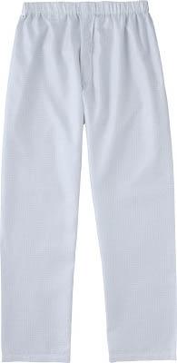 ＴＲＵＳＣＯ 制電糸グリッド仕様パンツ ホワイト Ｌ【TCLGP-W-L】(理化学・クリーンルーム用品・クリーンルーム用ウェア)