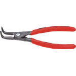 ＫＮＩＰＥＸ 4921−Ａ41 軸用精密スナップリングプライヤー 曲【4921-A41】(ペンチ・ニッパ・スナップリングプライヤー)【送料無料】