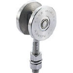 ダイケン 4号ステンレスドアハンガー用単車【4S-2WH】(建築金物・工場用間仕切り・ドアハンガー)【送料無料】の通販は