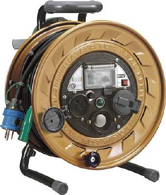 ハタヤ メタルセンサーリール 単相100Ｖ接地付 30ｍ 接地抵抗可変式【MSB-301KVX】【送料無料】