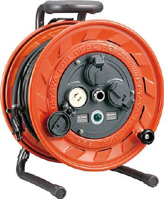 ハタヤ 単相100Ｖ型コードリール 20ｍ 抜止め型【AP-201】(コードリール・延長コード・コードリール100Ｖ)【送料無料】の通販は 13,072円